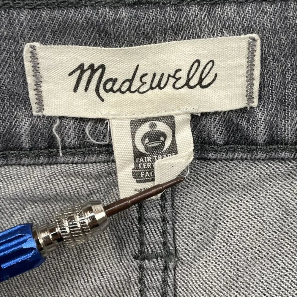 Madewell‎ Jeans Womens 27 the Perfect Vintage Jean Grey High Rise Denim